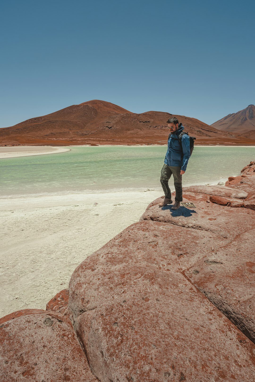 Portrait of a Chilean man photographer