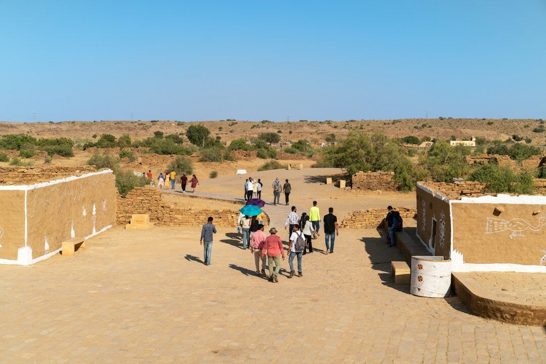 desert village houses